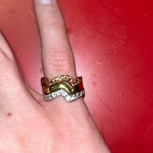 Stacklabel Rings - gold, silver, rose gold